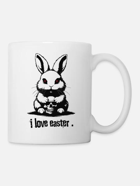 Eeaster Bunny - Tasse - Weiß
