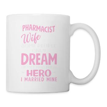 Épouse pharmacienne Épouse de mariage Technicienne en pharmacie - Mug blanc - blanc - Droite