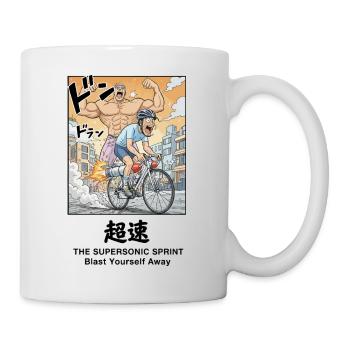 Supersonic Sprint Manga - Tasse - Weiß - Rechts