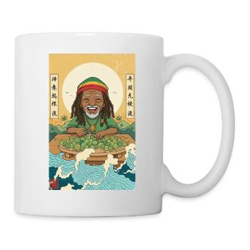 Kawaii Weed Smoker - Mug - white - Right