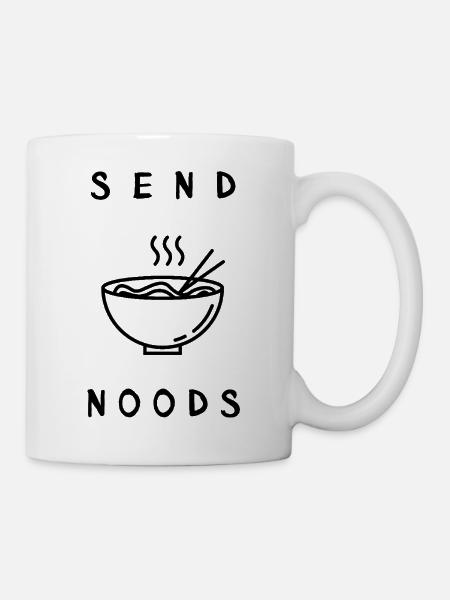 Send - Noods - Tasse - Weiß