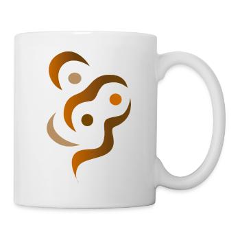yoga_design_6 - Mug - white - Right