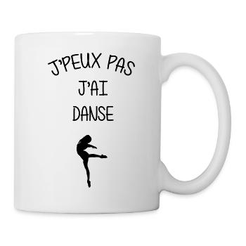 I can't, I danced - Mug - white - Right