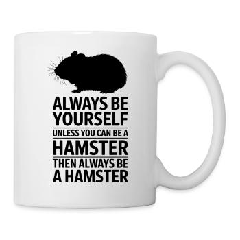 Hamster Sayings Hamster Funny Hamster Gift - Mug - white - Right