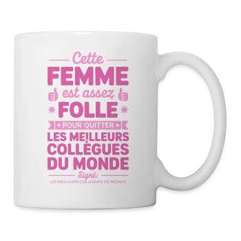 Departure Co-worker New Job Retirement - Mug - white - Right