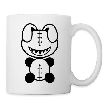 Plush: Albern. - Tasse - Weiß - Rechts