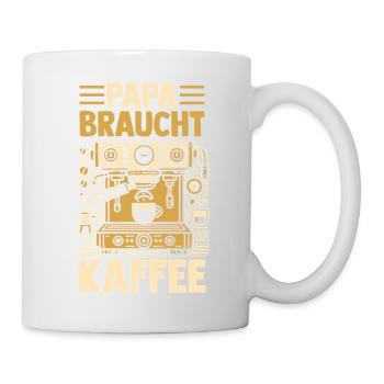 Coffee Father Father's Day Dad - Mug - white - Right