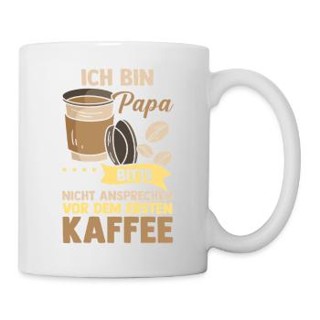 Café, Fête des pères, Papa - Mug blanc - blanc - Droite