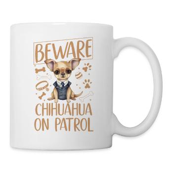 Chihuahua Chihuahueño Beware - Mug - white - Right