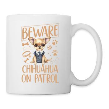 Chihuahua Chihuahueño Beware - Mug - white - Right