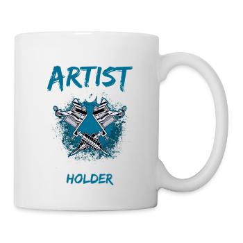Tattoo Artist Not Magic Wand Holder Design - Tasse - Weiß - Rechts