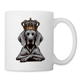 Weimaraner Amoureux Weimaraner Gardien Weimaraner - Mug blanc - blanc - Droite