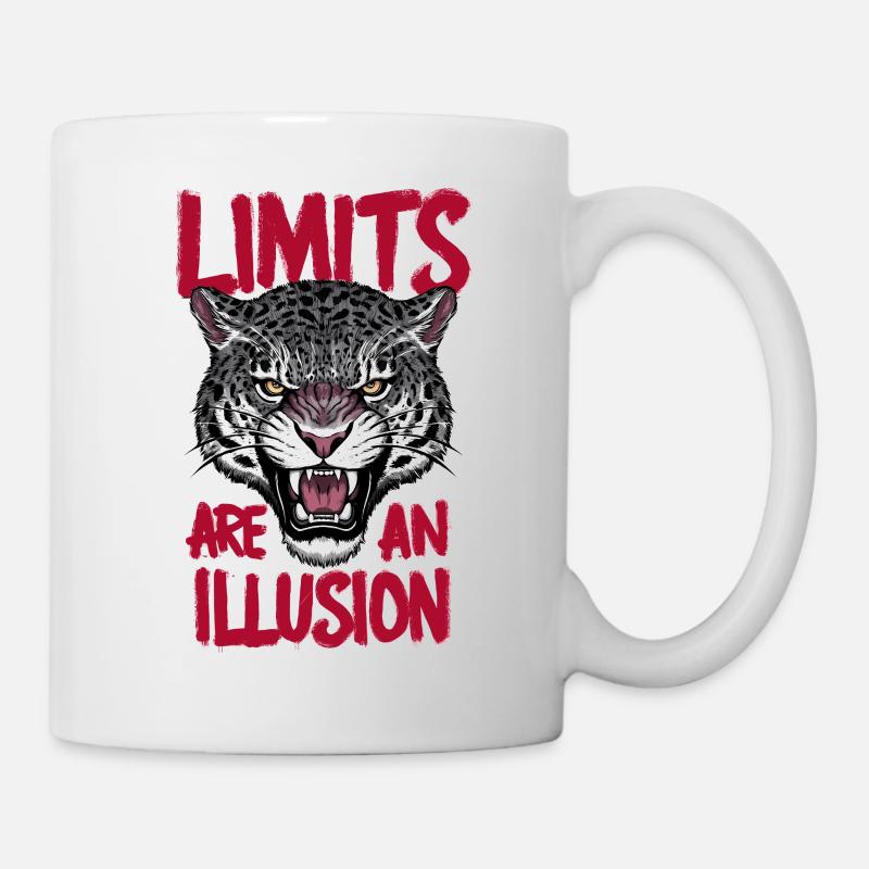 Les limites sont une illusion - Mug blanc - blanc