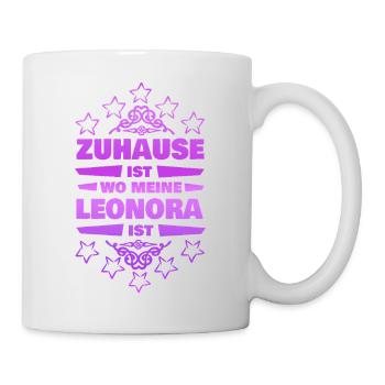 Ehefrau Leonora - Tasse - Weiß - Rechts
