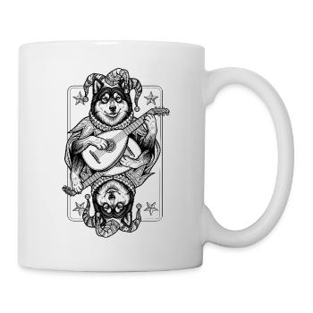 Eurasier | Jester | Karten - Tasse - Weiß - Rechts