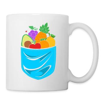 Lebensmittel Ernährung Nahrungsmittel - Tasse - Weiß - Rechts
