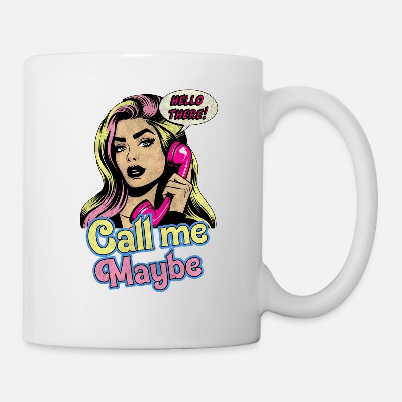 Nenn mich vielleicht - Tasse - Weiß