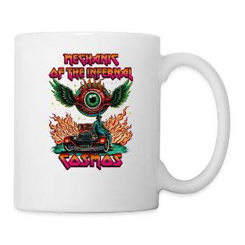 Mechanik des Infernalen Kosmos - Tasse - Weiß - Rechts