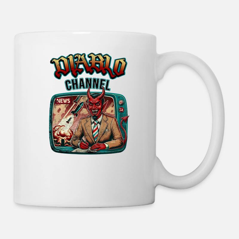 Diablo Channel - Mug blanc - blanc