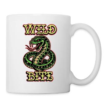 Wilder Biss - Tasse - Weiß - Rechts