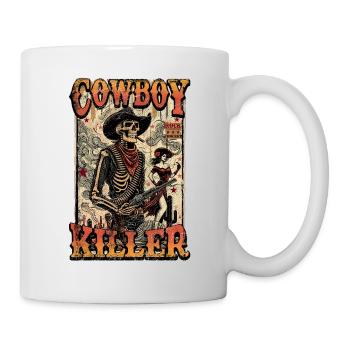 Cowboy-Killer - Tasse - Weiß - Rechts