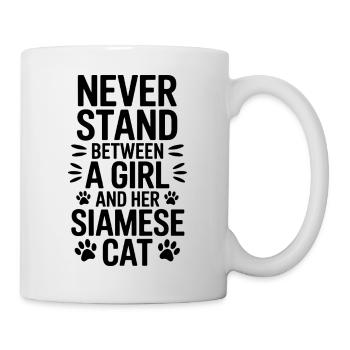 Siamese Cat Sayings Cat Funny Siamese Cat Gift - Mug - white - Right