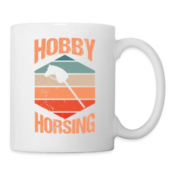 Steckenpferd Hobbyhorse Hobby Horsing - Tasse - Weiß - Rechts