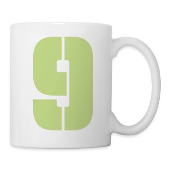 9 - Tasse - Weiß - Rechts