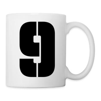 9 - Tasse - Weiß - Rechts
