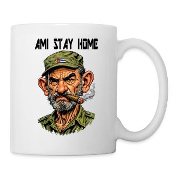 Cuban Veteran with Cigar - Mug - white - Right