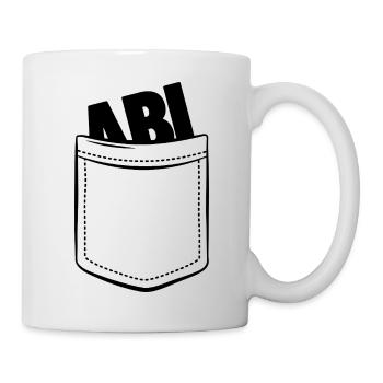 Abi - Abitur in your pocket | Gift - Mug - white - Right