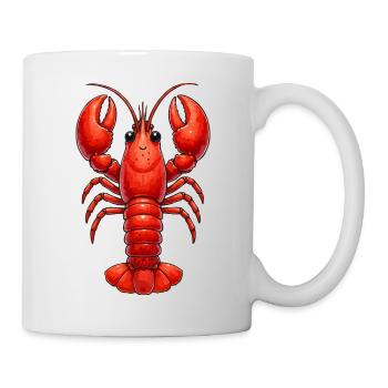 Lobster sea creature - Mug - white - Right