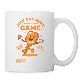 Pickleball-lustiger Pickleball-Pickleball - Tasse - Weiß - Rechts