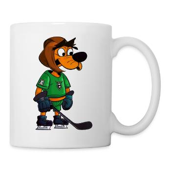 Hockey Dog - Mug blanc - blanc - Droite