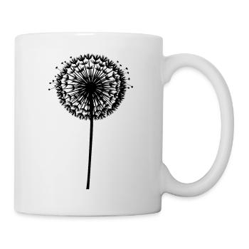 Pissenlit - Mug blanc - blanc - Droite