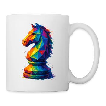 Geometric Rider: The Agility of the Jump - Mug - white - Right