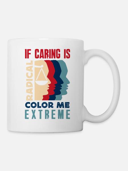 Radikalisiert Durch Grundlegenden - Tasse - Weiß