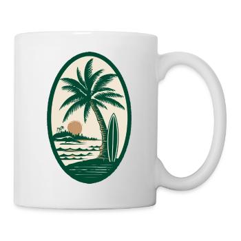 Surfer Logo - Mug - white - Right