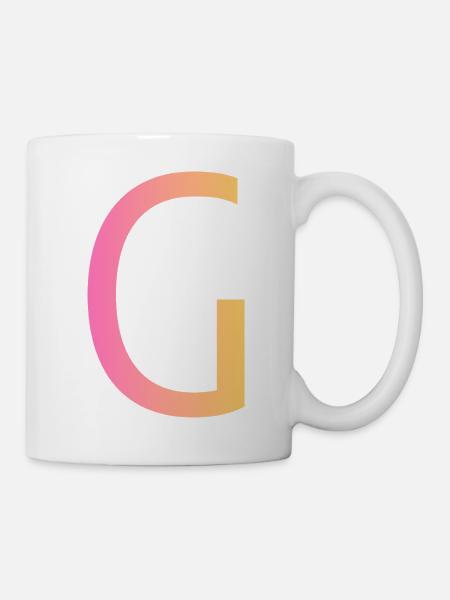 G - Tasse - Weiß