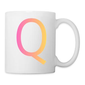 Q - Mug blanc - blanc - Droite