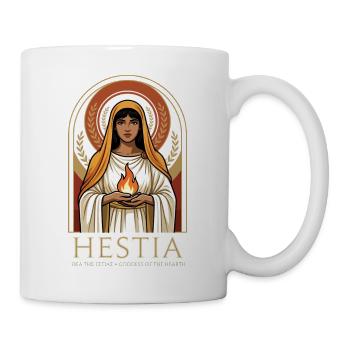 Hestia Goddess of Home Fire - Mug - white - Right