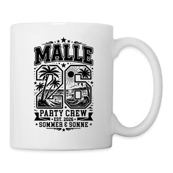 Malle 26 Trikot Mallorca - Tasse - Weiß - Rechts