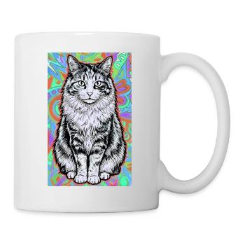 cat - Mug - white - Right