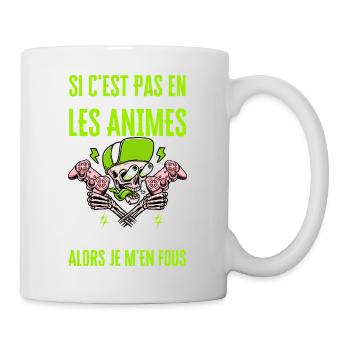 Si C'est Pas En Rapport Avec Les Mangas Jeux Vidéo - Mug blanc - blanc - Droite
