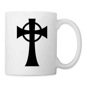 Croix celtique - Mug blanc - blanc - Droite