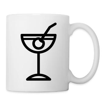 cocktail - Mug blanc - blanc - Droite