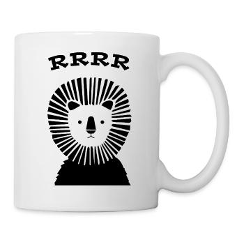 Lion - Mug blanc - blanc - Droite