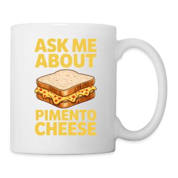 Cadeau au fromage piment piment de la Jamaise - Mug blanc - blanc - Droite
