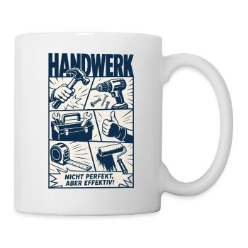 Craft not perfect but effective - Mug - white - Right