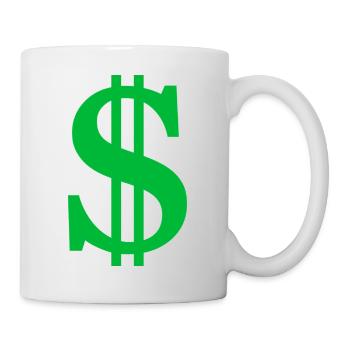Dollar Sign - Mug - white - Right